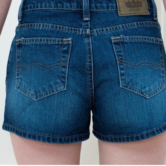 Todd Oldham Pants - Todd Oldham Classic Denim Shorts Med Wash 2.5” Inseam 5-Pocket Sz 1 Juniors